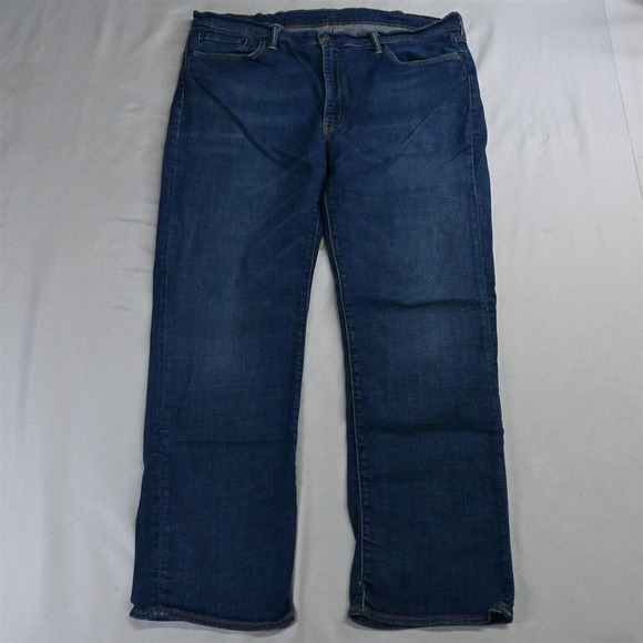 Levi's 42 x 32‎ 514 Straight Medium Wash Flex Denim Jeans - Picture 1 of 5